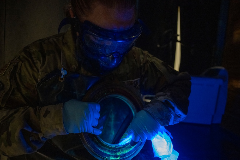 35th MXS Nondestructive Inspection Airmen ensure safety and mission readiness