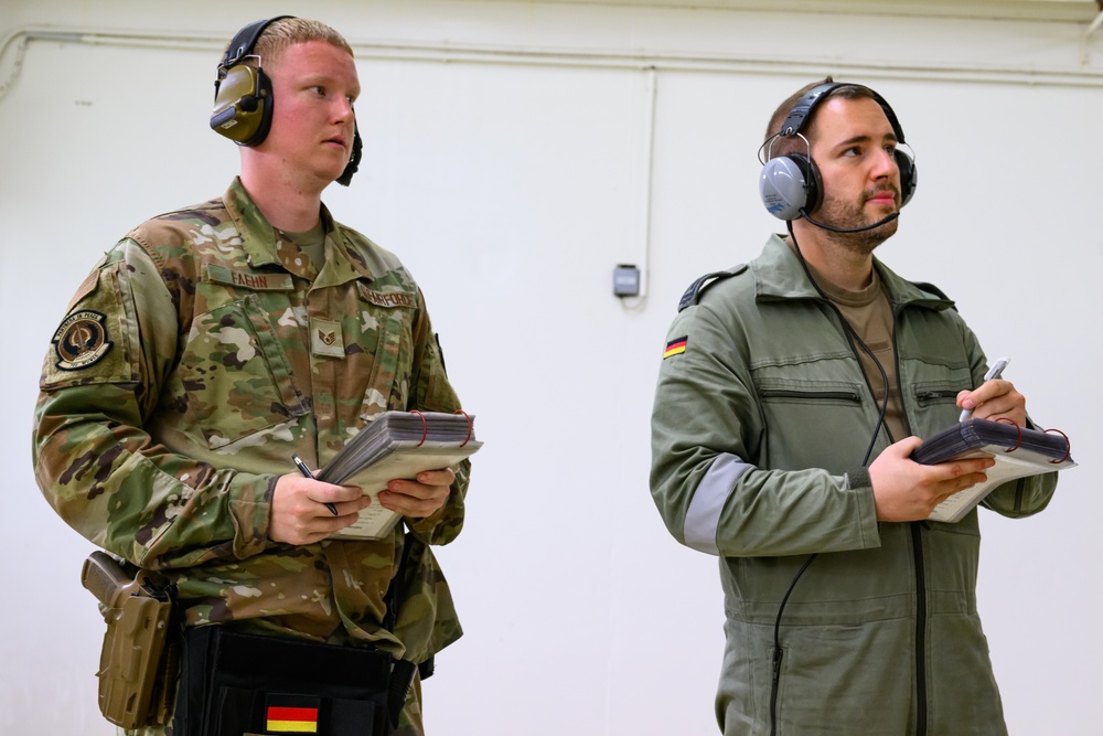 Allies in Action: 702 MUNSS, German Air Force conduct readiness exercise at Büchel Air Base