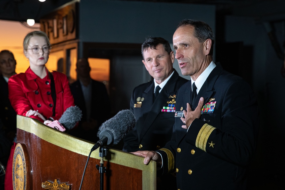 USS Frank Cable hosts reception for 80th anniversary of Victory in the Pacific Day