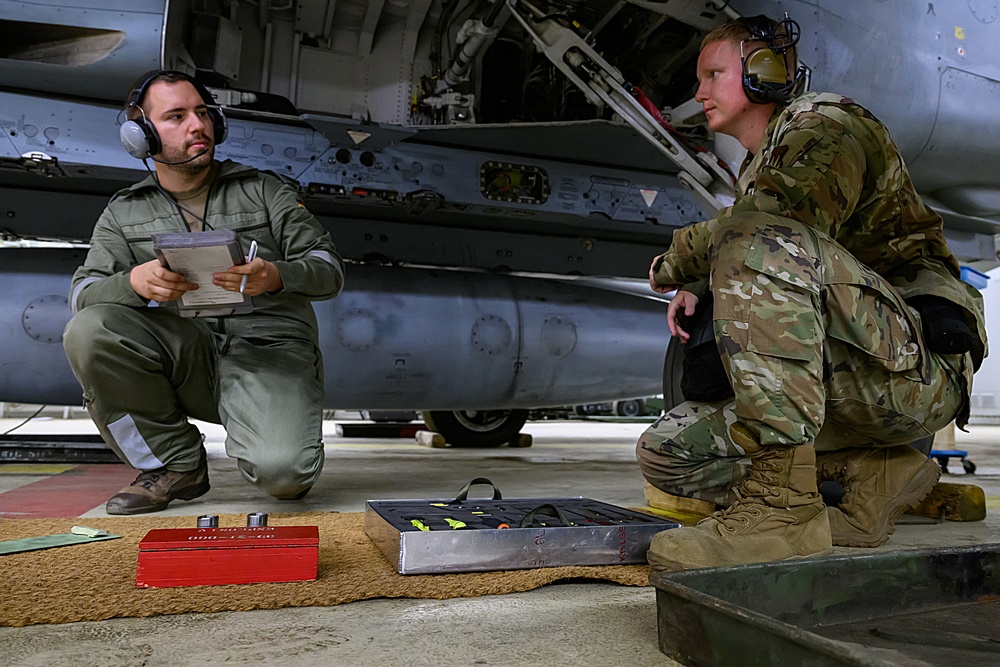 Allies in Action: 702 MUNSS, German Air Force conduct readiness exercise at Büchel Air Base