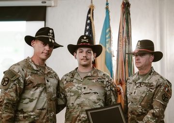Spc. Michael Garcia Recognized for Excellence in Medical Training