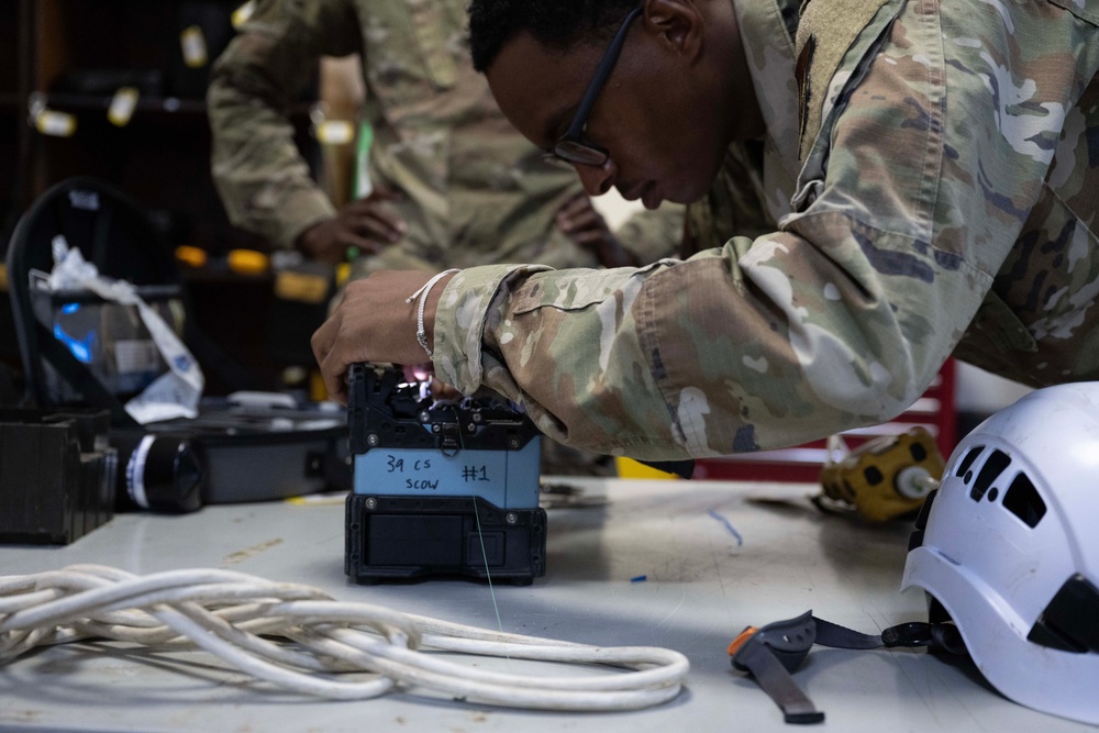 Connecting Incirlik Air Base, one cable at a time