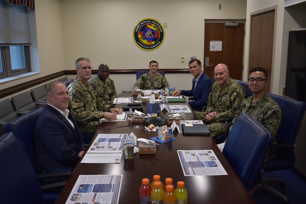 NMRLC and NORA host BUMED executive director during facilities tour