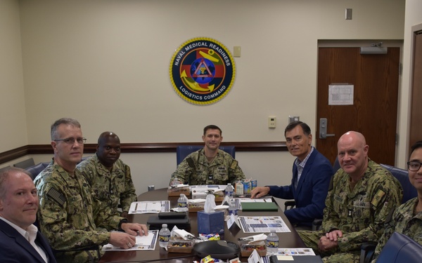 NMRLC and NORA host BUMED executive director during facilities tour