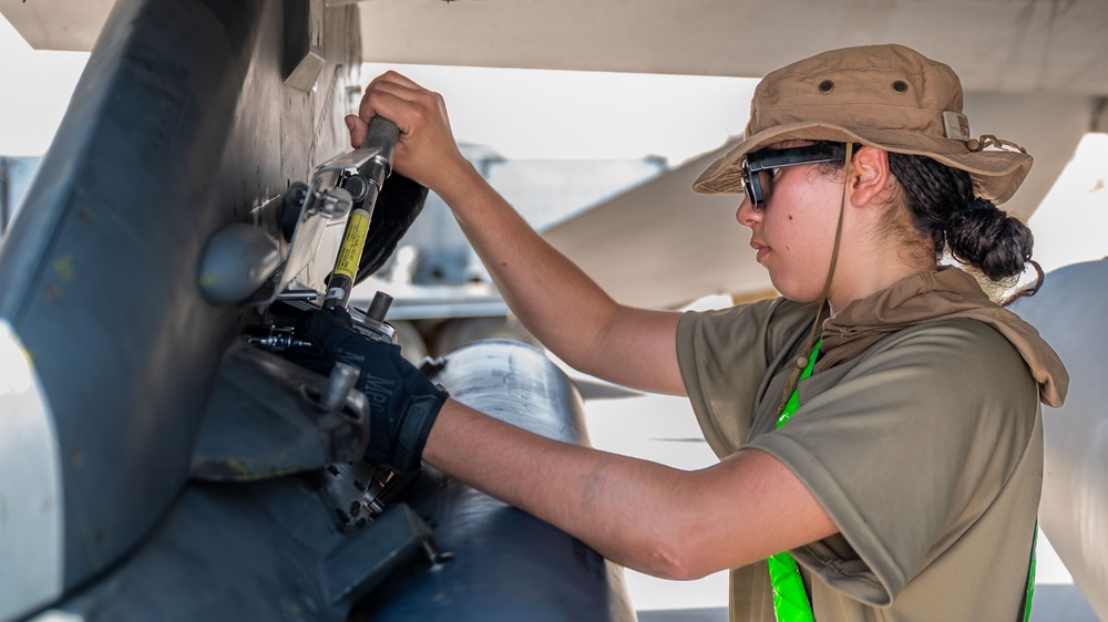 Locked and Loaded: 555th EFGS weapons flight
