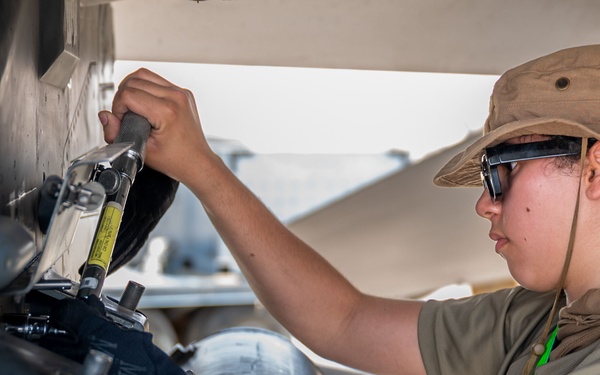 Locked and Loaded: 555th EFGS weapons flight