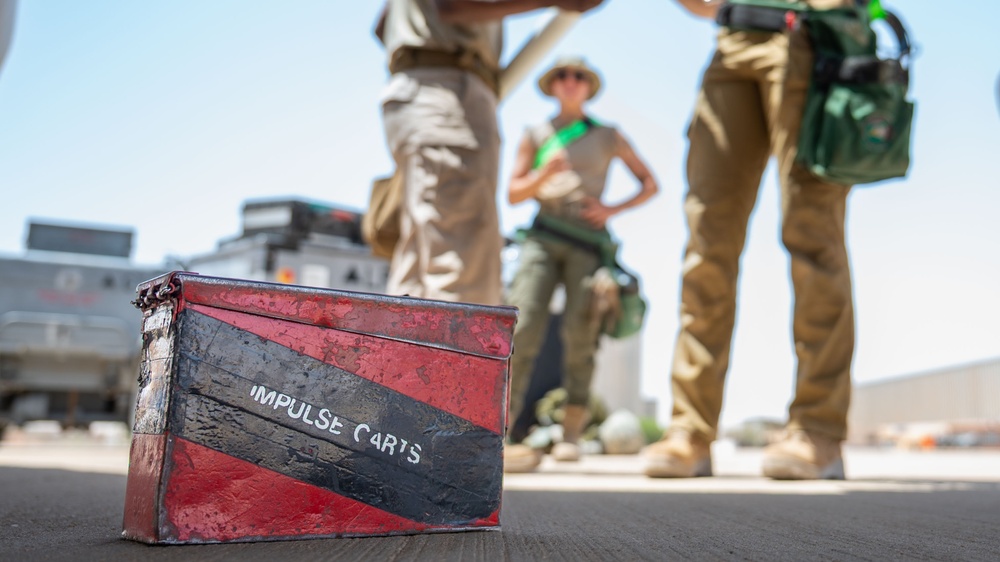 Locked and Loaded: 555th EFGS weapons flight