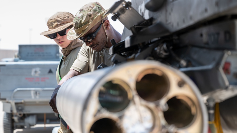 Locked and Loaded: 555th EFGS weapons flight