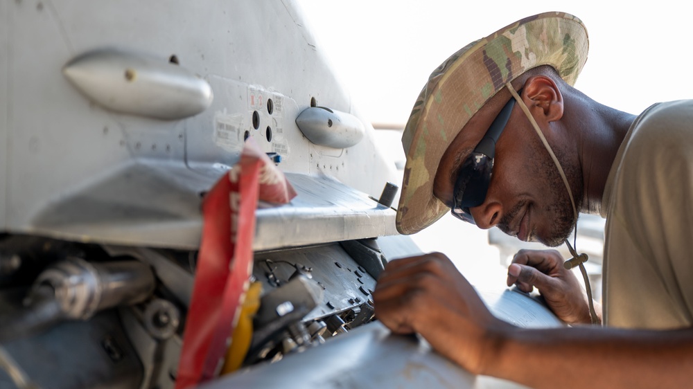 Locked and Loaded: 555th EFGS weapons flight