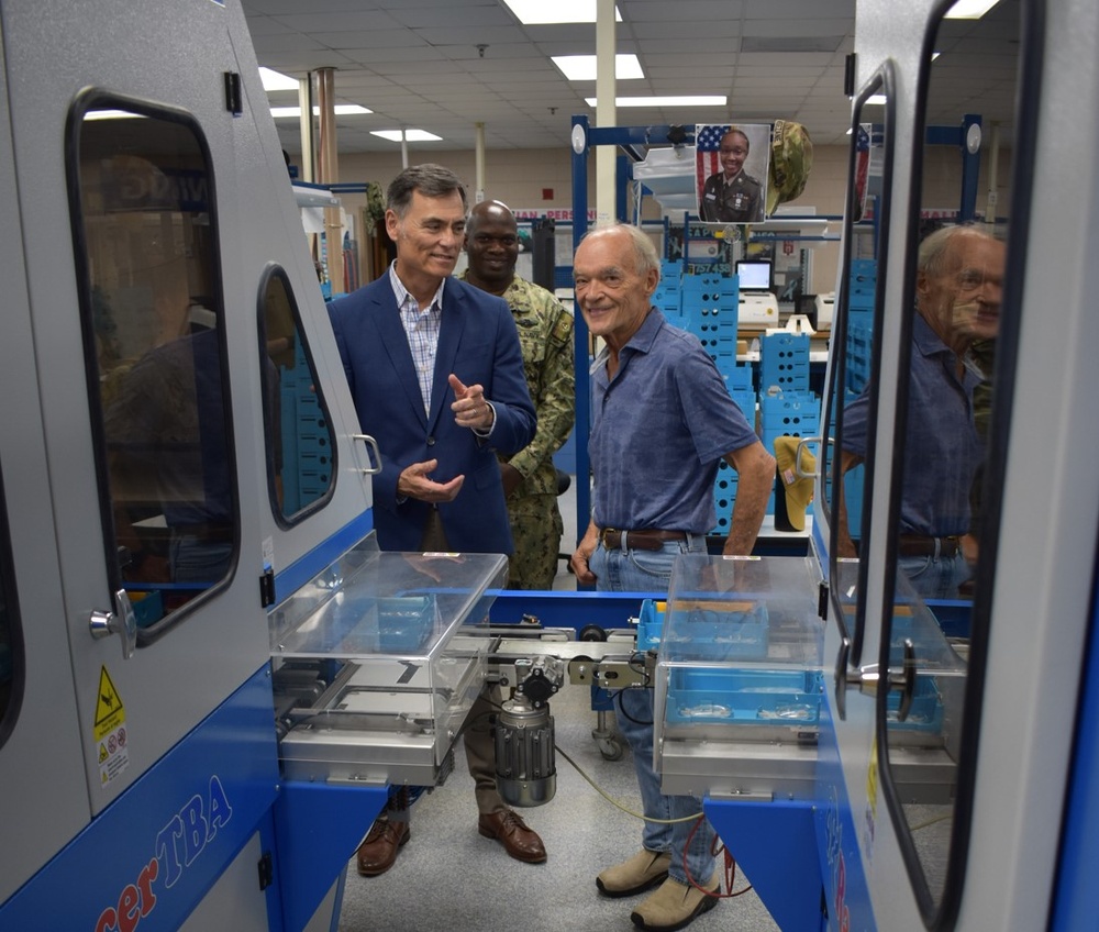 NMRLC and NORA host BUMED executive director during facilities tour