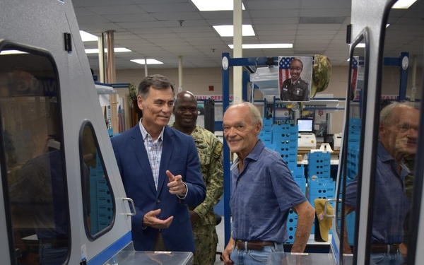 NMRLC and NORA host BUMED executive director during facilities tour