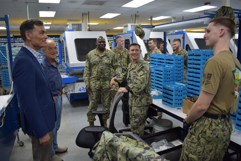 NMRLC and NORA host BUMED executive director during facilities tour