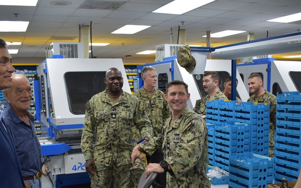 NMRLC and NORA host BUMED executive director during facilities tour