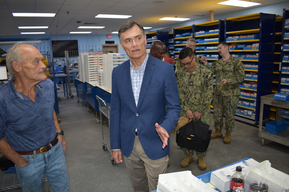 NMRLC and NORA host BUMED executive director during facilities tour