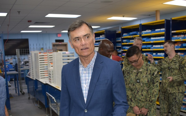 NMRLC and NORA host BUMED executive director during facilities tour