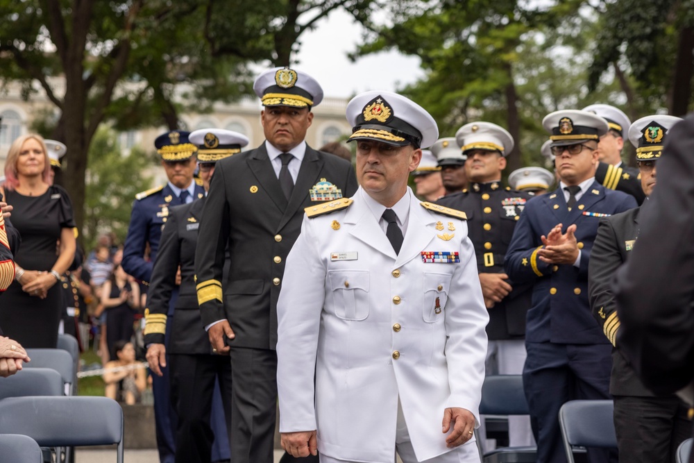 Marine Leaders of the Americas Conference 2025: Sunset Parade