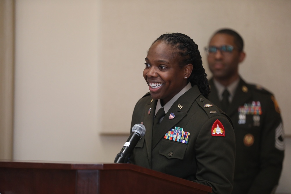 1LT Kenyatta Sears Promotion Ceremony