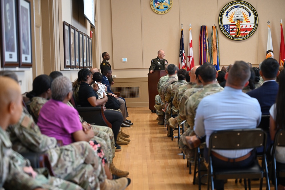 1LT Kenyatta Sears Promotion Ceremony