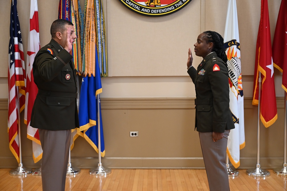 1LT Kenyatta Sears Promotion Ceremony