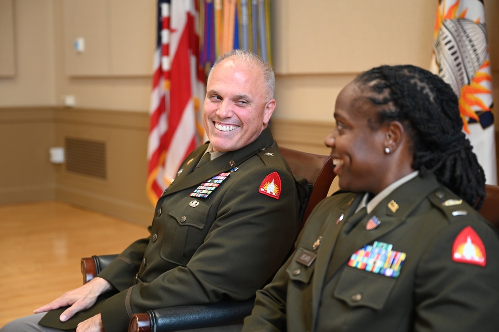 1LT Kenyatta Sears Promotion Ceremony
