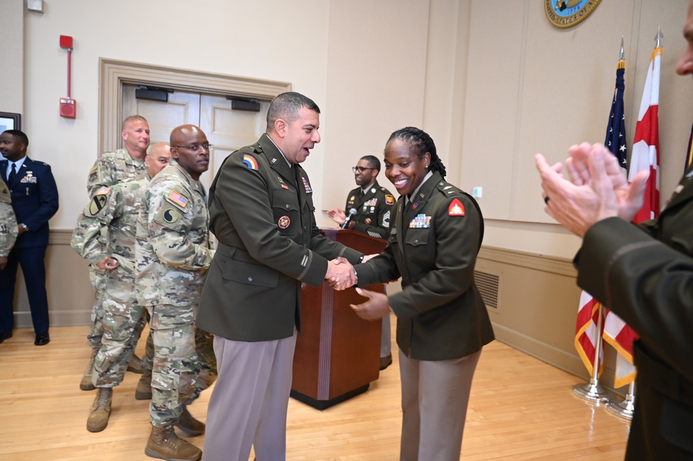 1LT Kenyatta Sears Promotion Ceremony