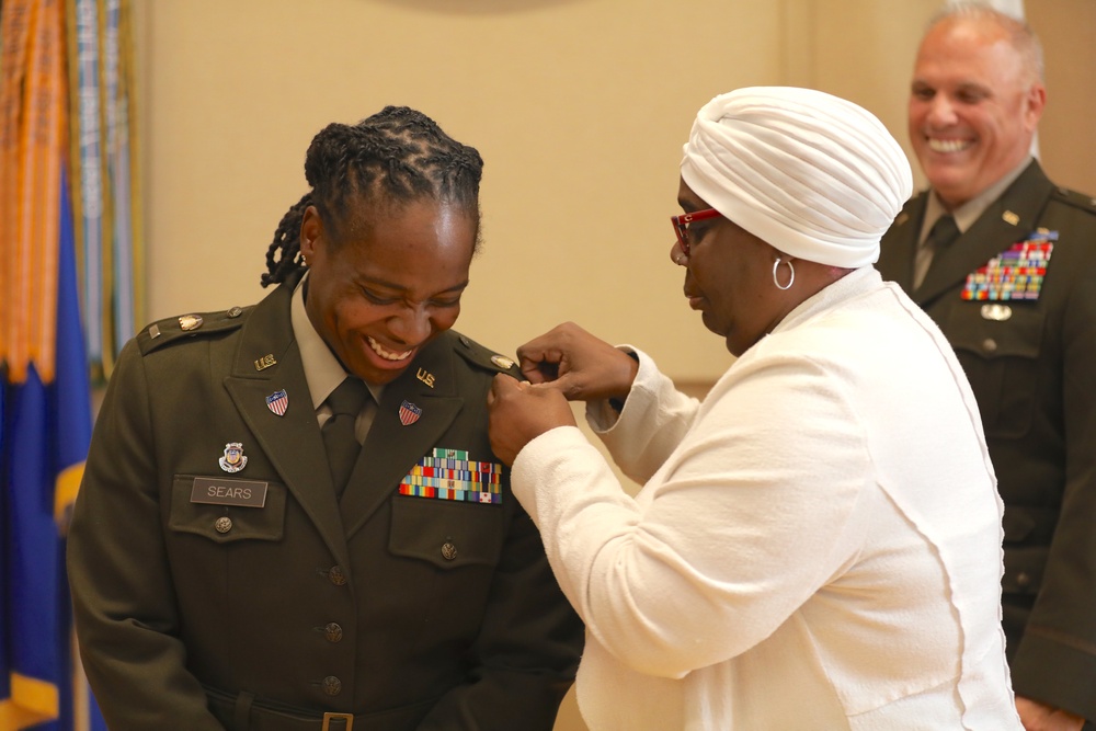 1LT Kenyatta Sears Promotion Ceremony