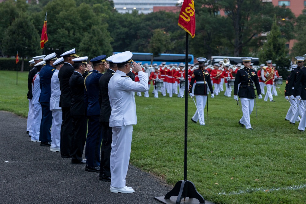 Marine Leaders of the Americas Conference 2025: Sunset Parade