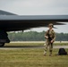 B-2 Spirit aircrews swap during Northern Strike 2025