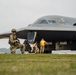 B-2 Spirit aircrews swap during Northern Strike 2025