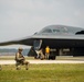 B-2 Spirit aircrews swap during Northern Strike 2025