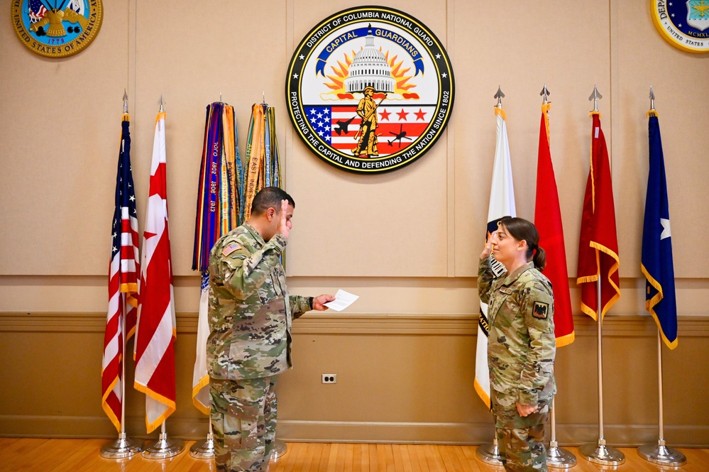 Air Force Cyber Security Officer Sworn-in as Inspector General of D.C. National Guard