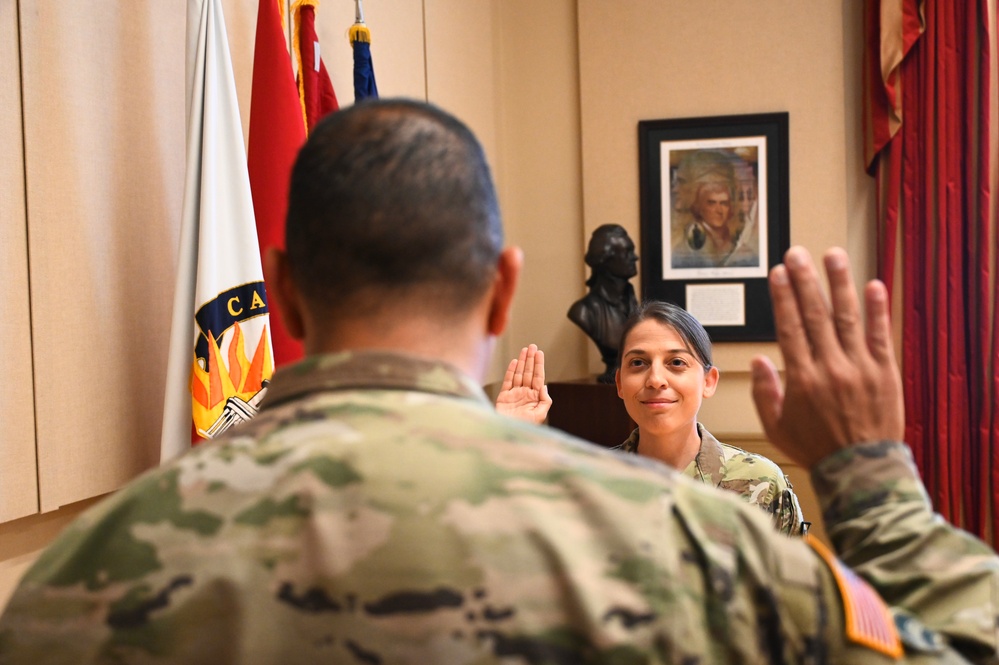 Air Force Cyber Security Officer Sworn-in as Inspector General of D.C. National Guard