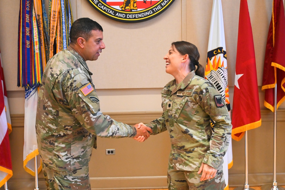 Air Force Cyber Security Officer Sworn-in as Inspector General of D.C. National Guard
