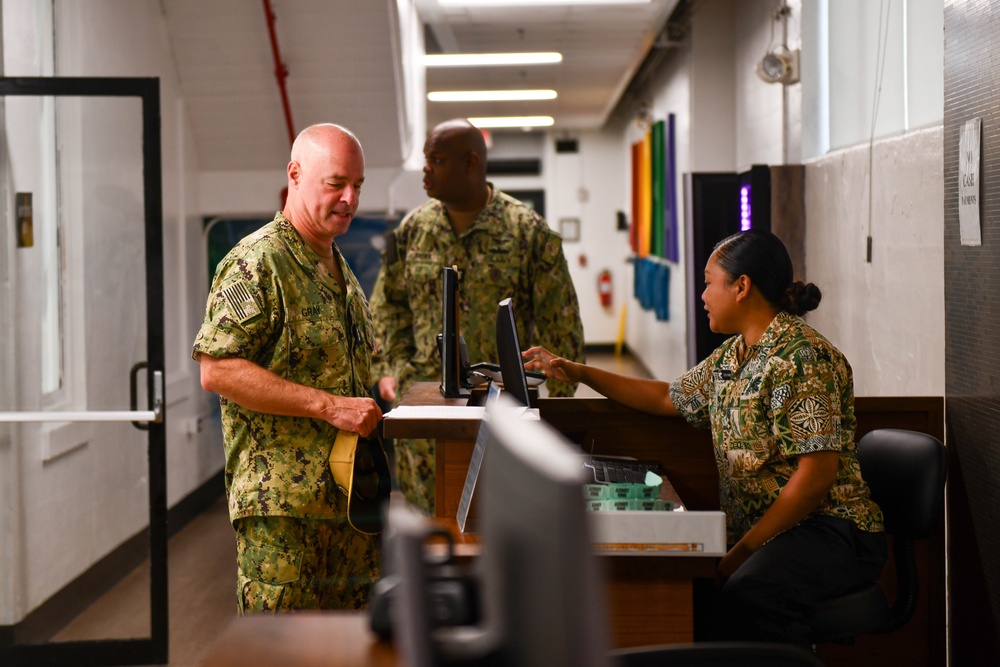 Shore Boss Tours Joint Base Pearl Harbor-Hickam, Praises Joint Team for Supporting Warfighters