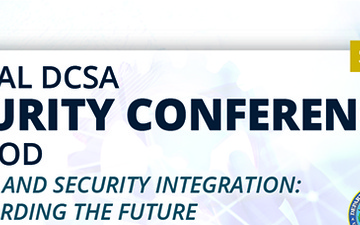 Virtual DCSA Security Conference for DOD - Save The Date