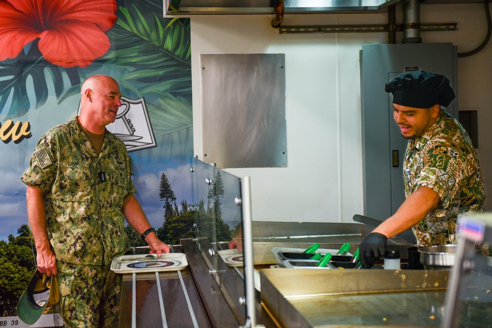 Shore Boss Tours Joint Base Pearl Harbor-Hickam, Praises Joint Team for Supporting Warfighters