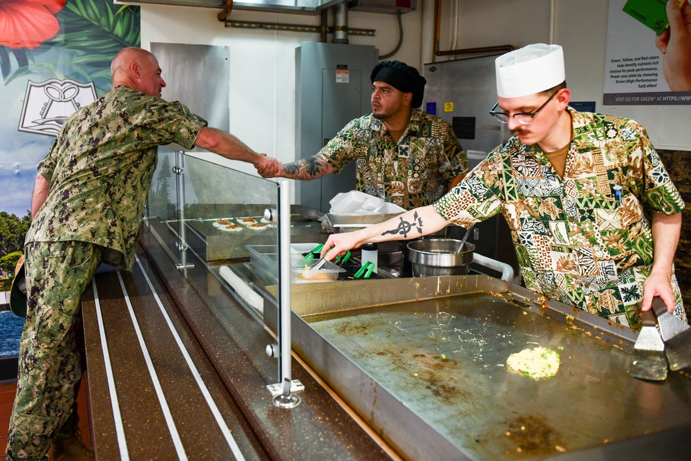Shore Boss Tours Joint Base Pearl Harbor-Hickam, Praises Joint Team for Supporting Warfighters