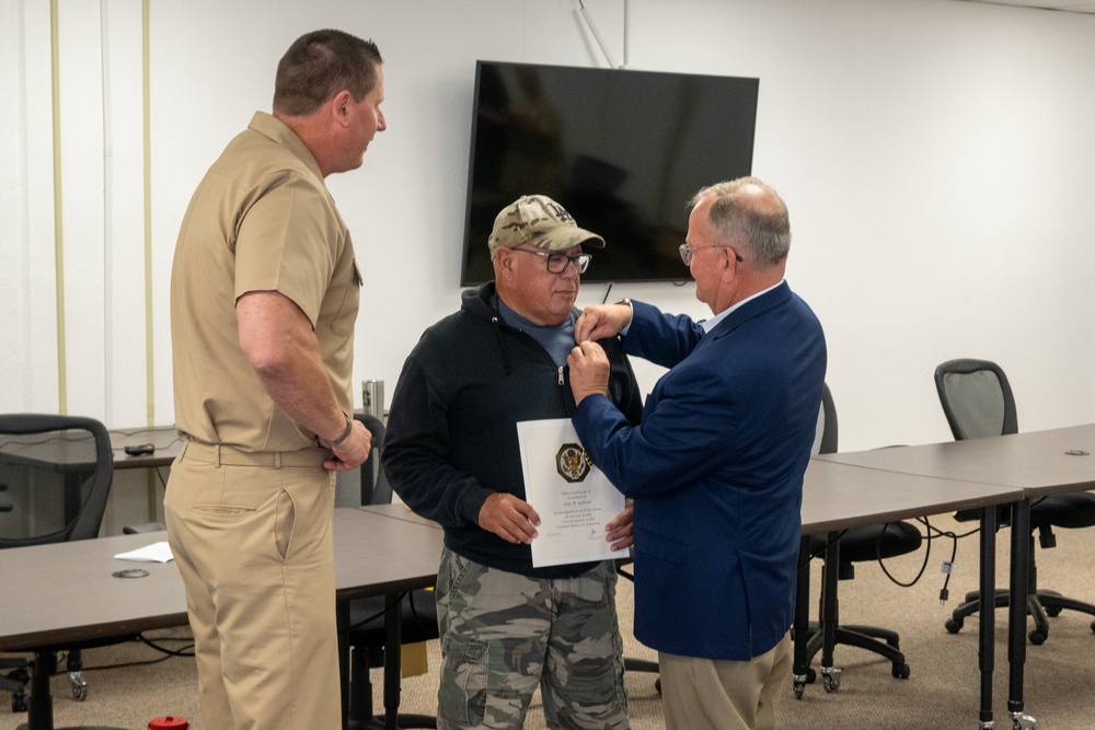 NAVSUP FLCSD Celebrates Civilian's 50 Years of Service