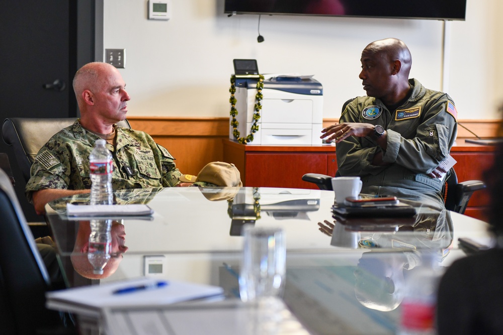 Shore Boss Tours Joint Base Pearl Harbor-Hickam, Praises Joint Team for Supporting Warfighters