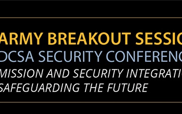 Virtual DCSA Security Conference for DOD