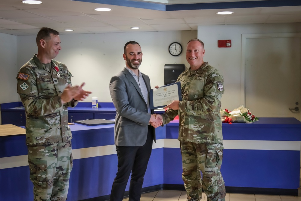BACH Conducts Change of Command Ceremony