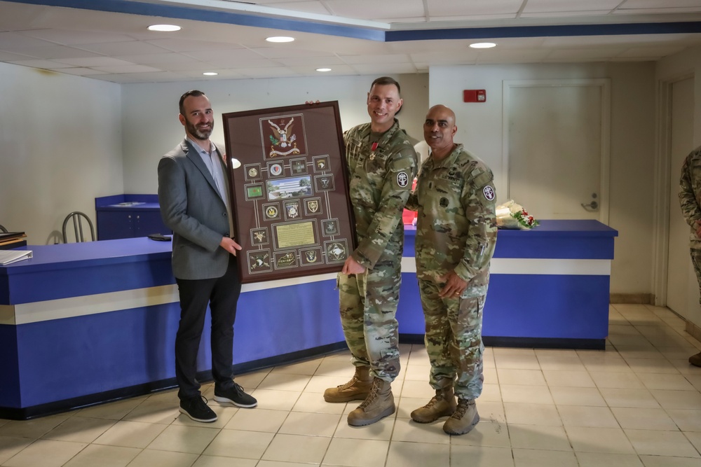 BACH Conducts Change of Command Ceremony