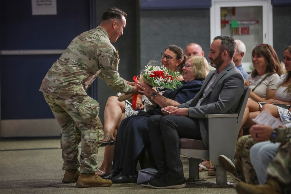 BACH Conducts Change of Command Ceremony