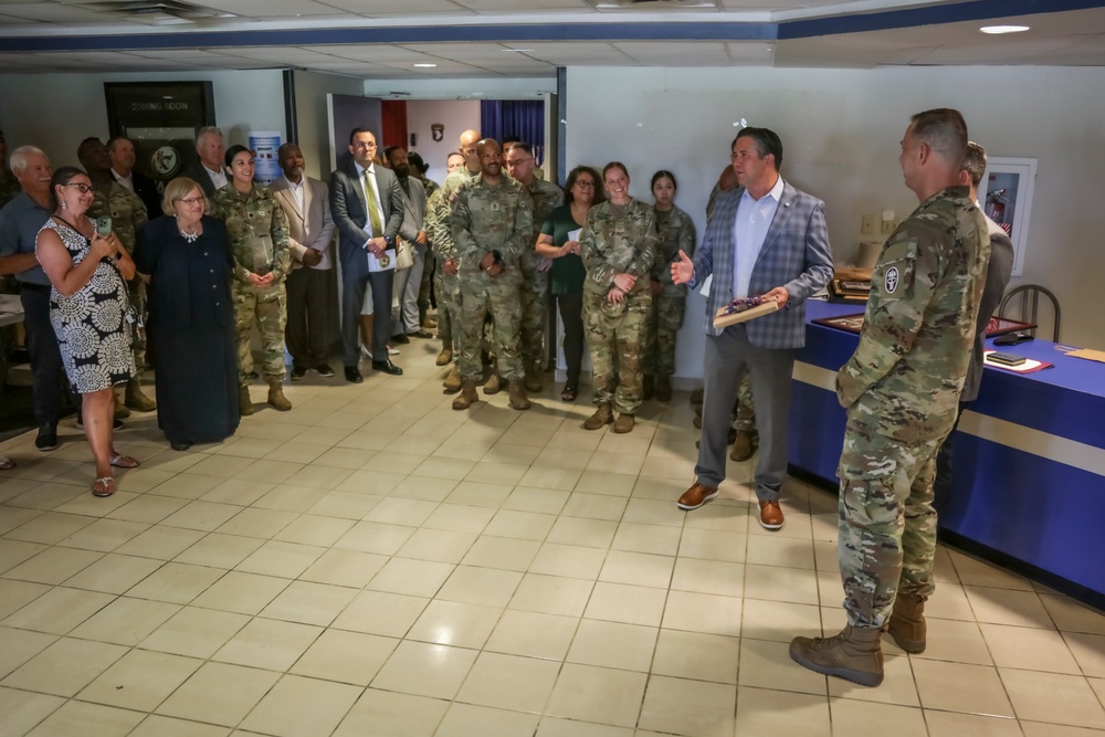 BACH Conducts Change of Command Ceremony