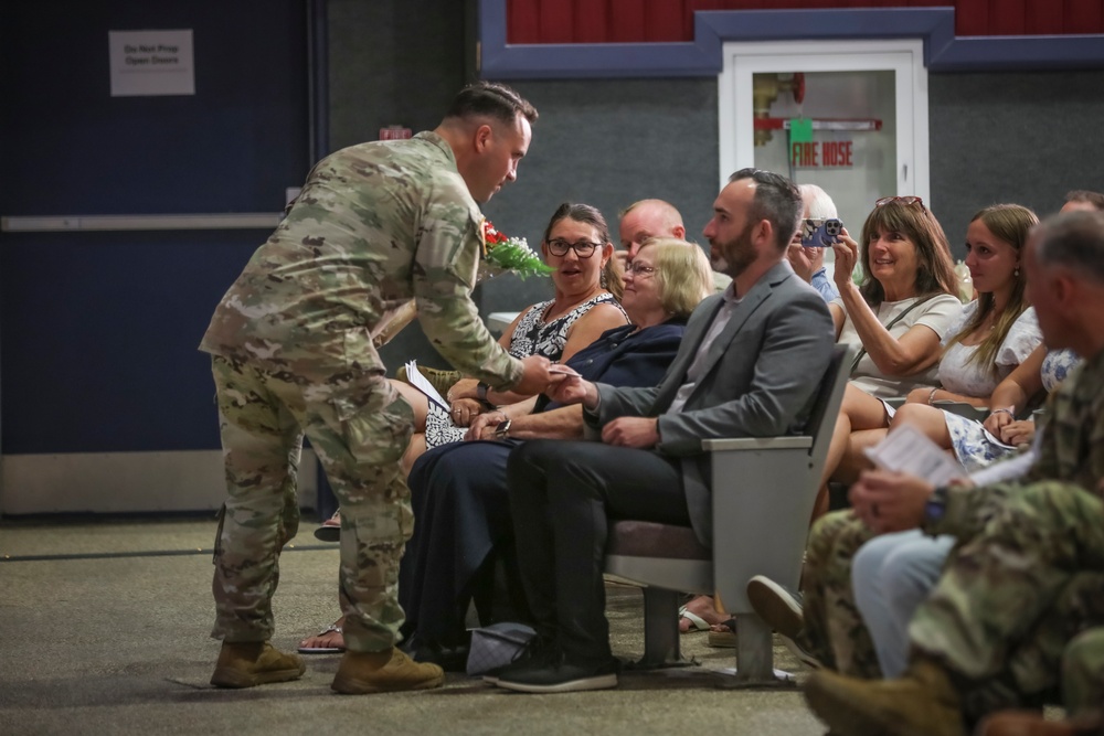 BACH Conducts Change of Command Ceremony
