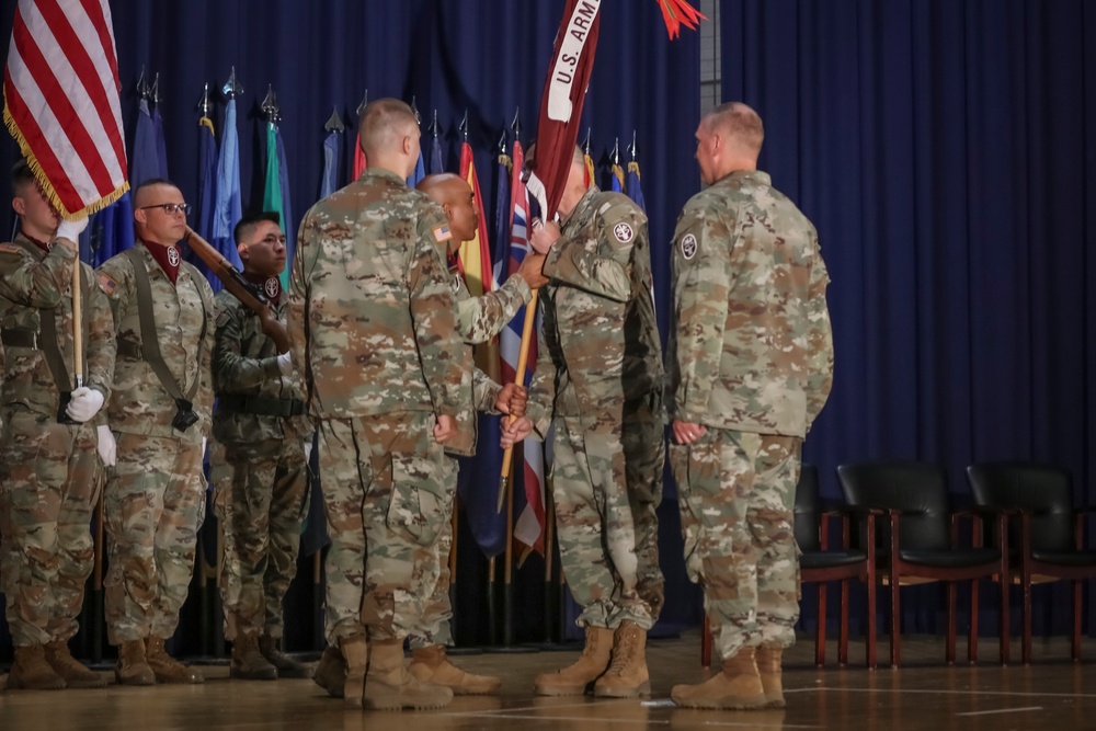 BACH Conducts Change of Command Ceremony