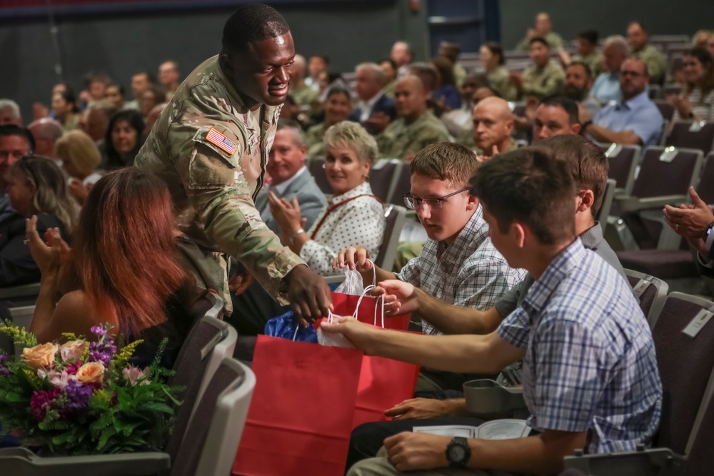 BACH Conducts Change of Command Ceremony