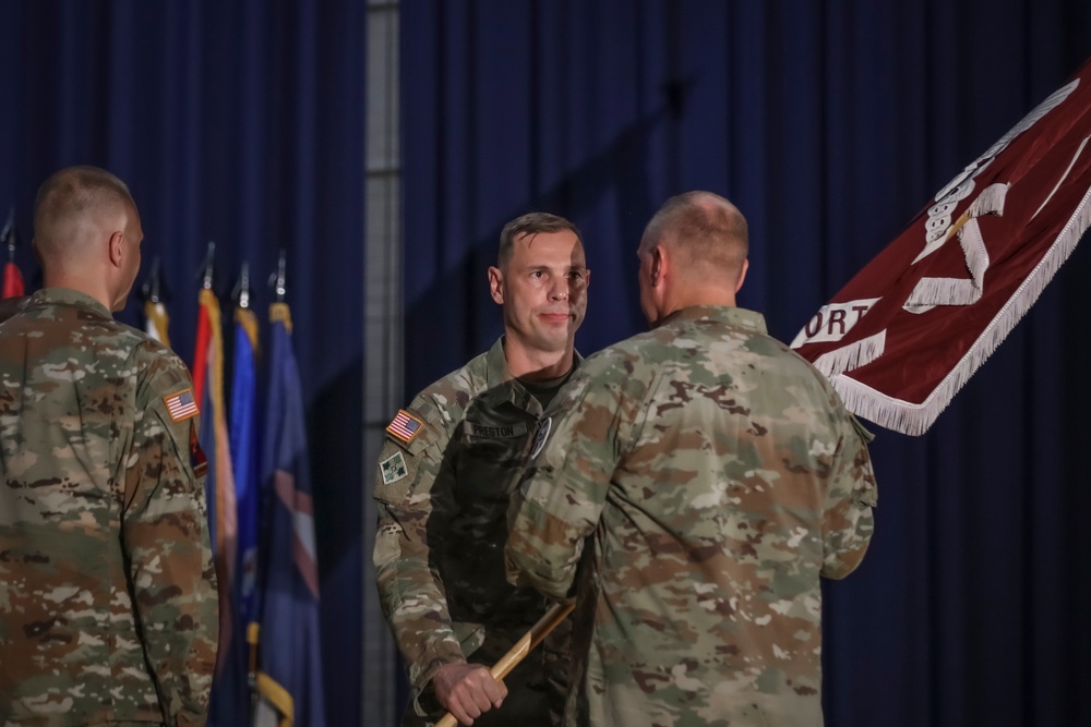 BACH Conducts Change of Command Ceremony