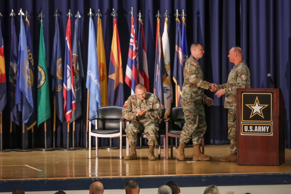 BACH Conducts Change of Command Ceremony
