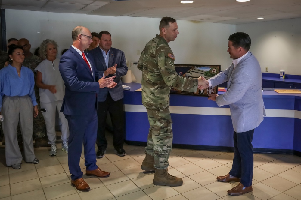 BACH Conducts Change of Command Ceremony